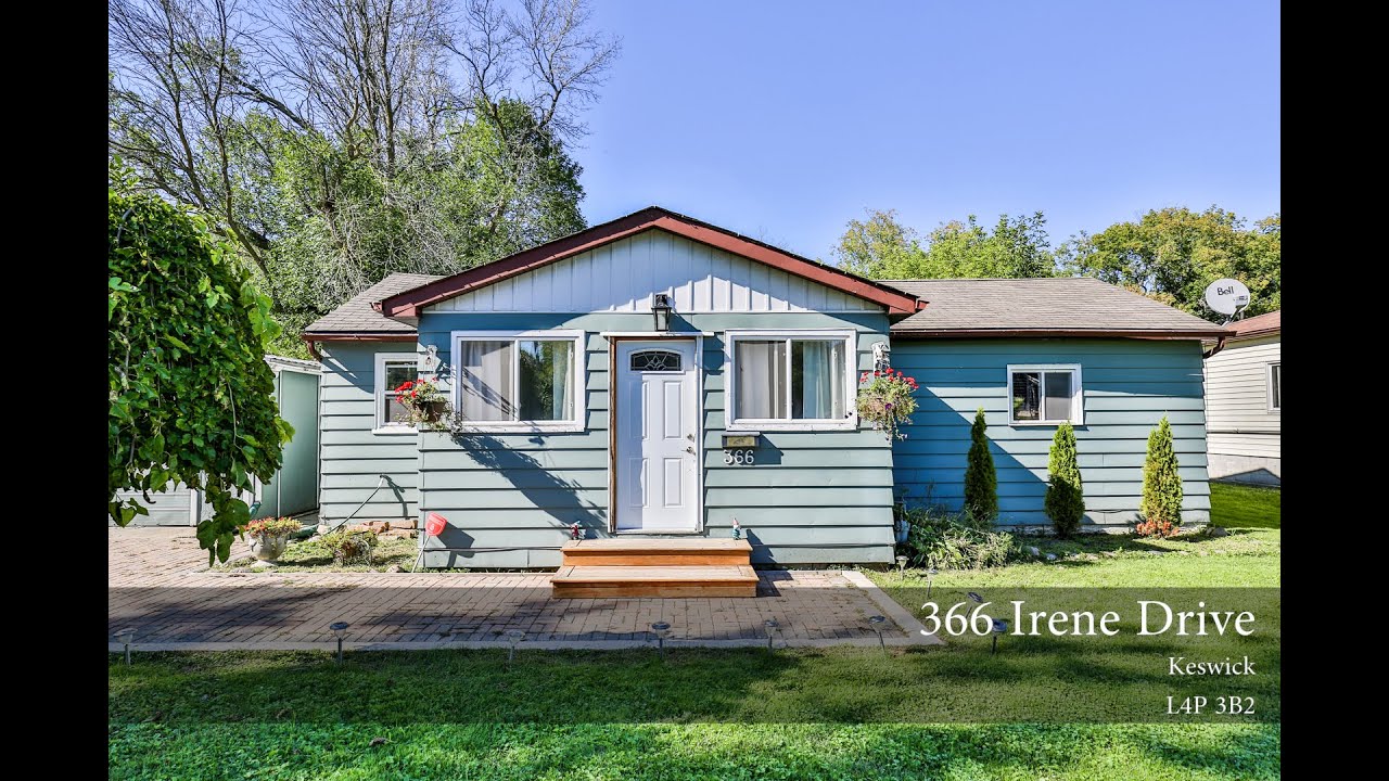 366 Irene Dr, Keswick, ON CottageStyle Bungalow On 67x180 Premium