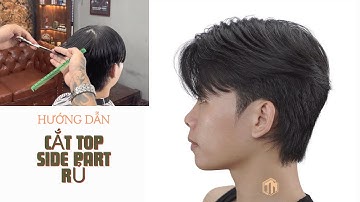 Chia Sẻ Kĩ Thuật Cắt Top Side Part - Two Block - Mẫu Tóc Hot Nhất 2023 - Thành Mán Barber