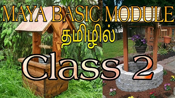 Maya Basic Module For Beginners | Tamil | Everything learning Today | Class 2
