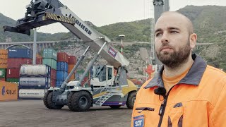 Liebherr – Reachstacker LRS 545: Testimonial Benefits