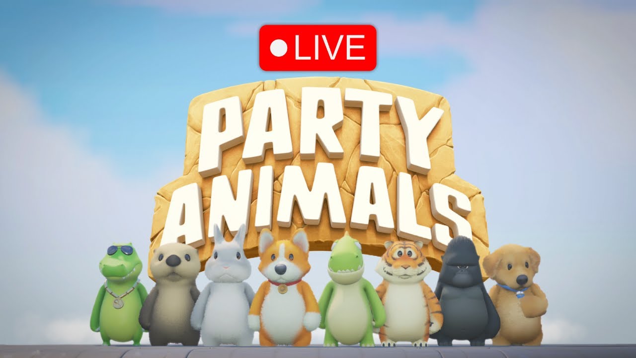 Livestream - Party animals - Day 2-  let's battle it out!
