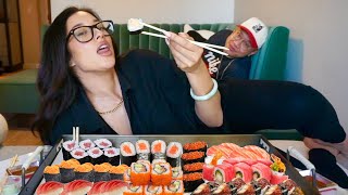 Used Panties for Sale!?   SUSHI MUK BANG with Nikki Blades!