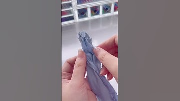 Buộc Tóc Scrunchies Có Dễ 🥰🥰 #shorts