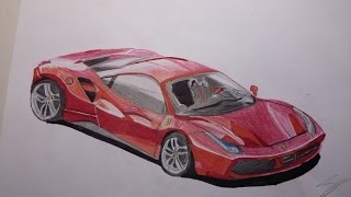 Drawing tutorial: my of a ferrari 488 gtb real time drawing: 1 hour
and 40 minutes. i hope you enjoyed the video as much did don't f...