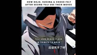 Yuji using moves of Gojo and Sukuna in Jjk modulo #anime #gojo #sukuna #yuji #jjkmojuro #animeedit