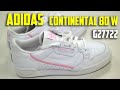 Обзор кожаных кроссовок Adidas Continental 80 W. G27722. Asker