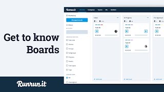 Get to know Boards | Runrun.it