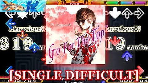 【DDR X3】 Go For The Top [SINGLE DIFFICULT] 譜面確認＋クラップ