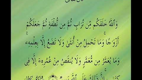 الشيخ عبد الله الجهني مقطع رائع من سورة فاطر