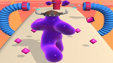 Blob Runner 3D - All Levels Gameplay Walkthrough (Levels 52-53) | B8 Gamer