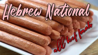 How to make Hebrew National all beef franks  Copycat Recipe