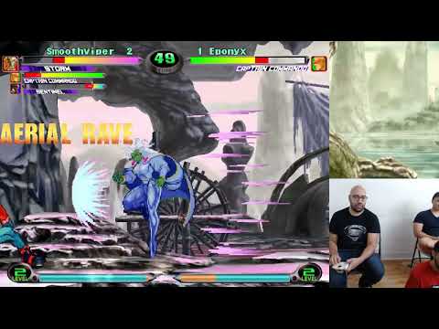 MvC2: Smoothviper - Storm 3F to Overhead to Hail to Relaunch LS 97% Sequence .:8.2.24:.