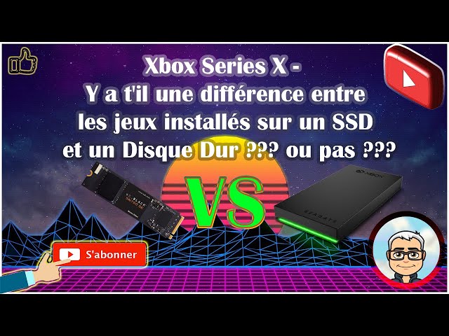 Xbox Series X - Y a t'il une différence entre les jeux installés