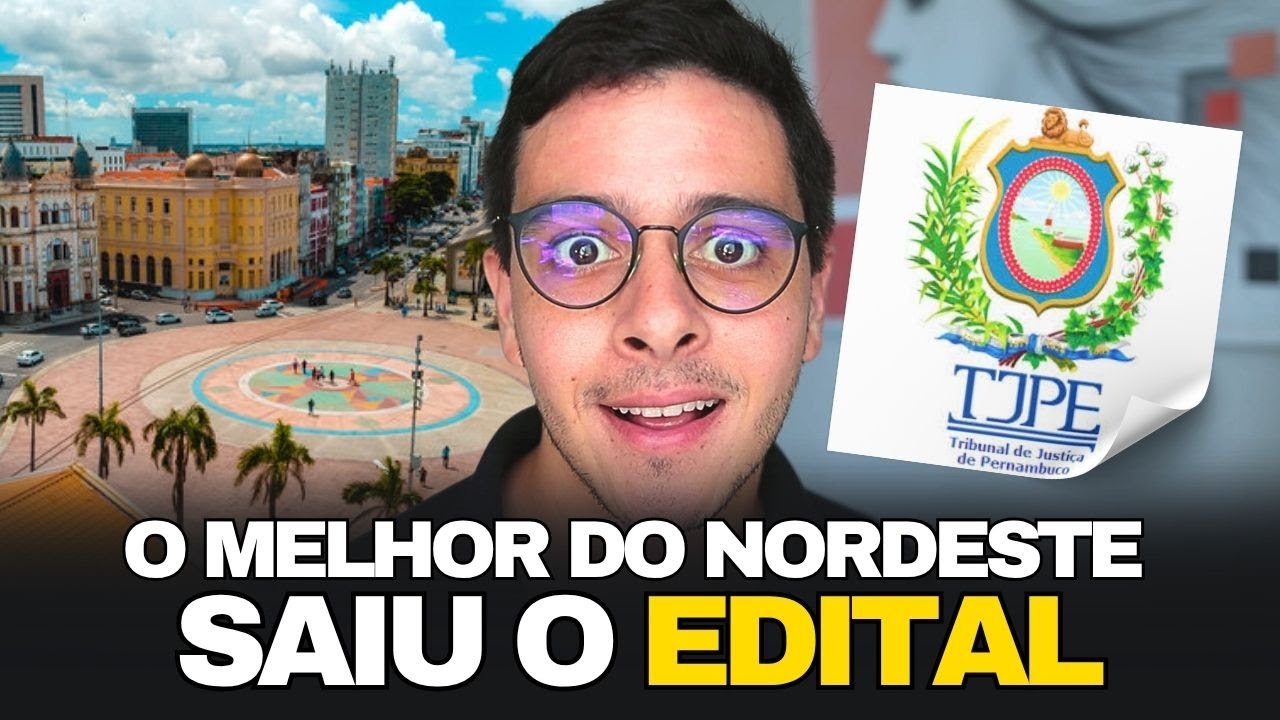 CONCURSO TJ-PE 2025 l ANÁLISE OBJETIVA DO EDITAL