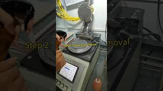 MPO APC Patch Cord Production  Step 2   16um glue removal