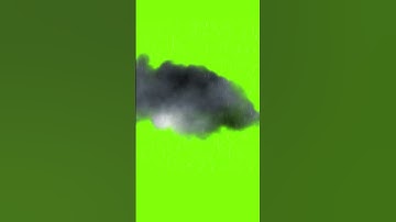 Rainy Cloud Animation | Green Screen Effect | Free VFX #foryou #greenscreen