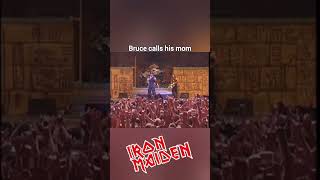 Bruce Calls His Mom #brucedickinson #ironmaiden #ironmaidenlive  #heavymetal  #ironmaidenfans