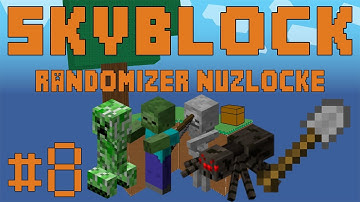 Minecraft: Skyblock Randomizer Nuzlocke w/ Spade Part 8