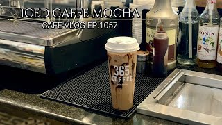 คาเฟ่ Vlog EP.1057 | มอคค่าเย็น | กาแฟมอคค่า | เครื่องดื่มกาแฟ