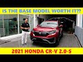 Does The 2021 Honda CR-V Base Model Make Sense? [Car Review]