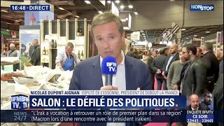 Pour Nicolas Dupont-Aignan, "l'UE a détruit la belle politique agricole commune"