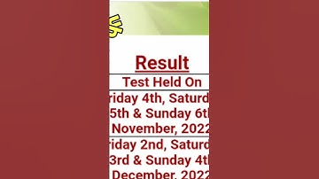 MoD annucced written test results 2022/How to check ministry of Defence Written test result/Short