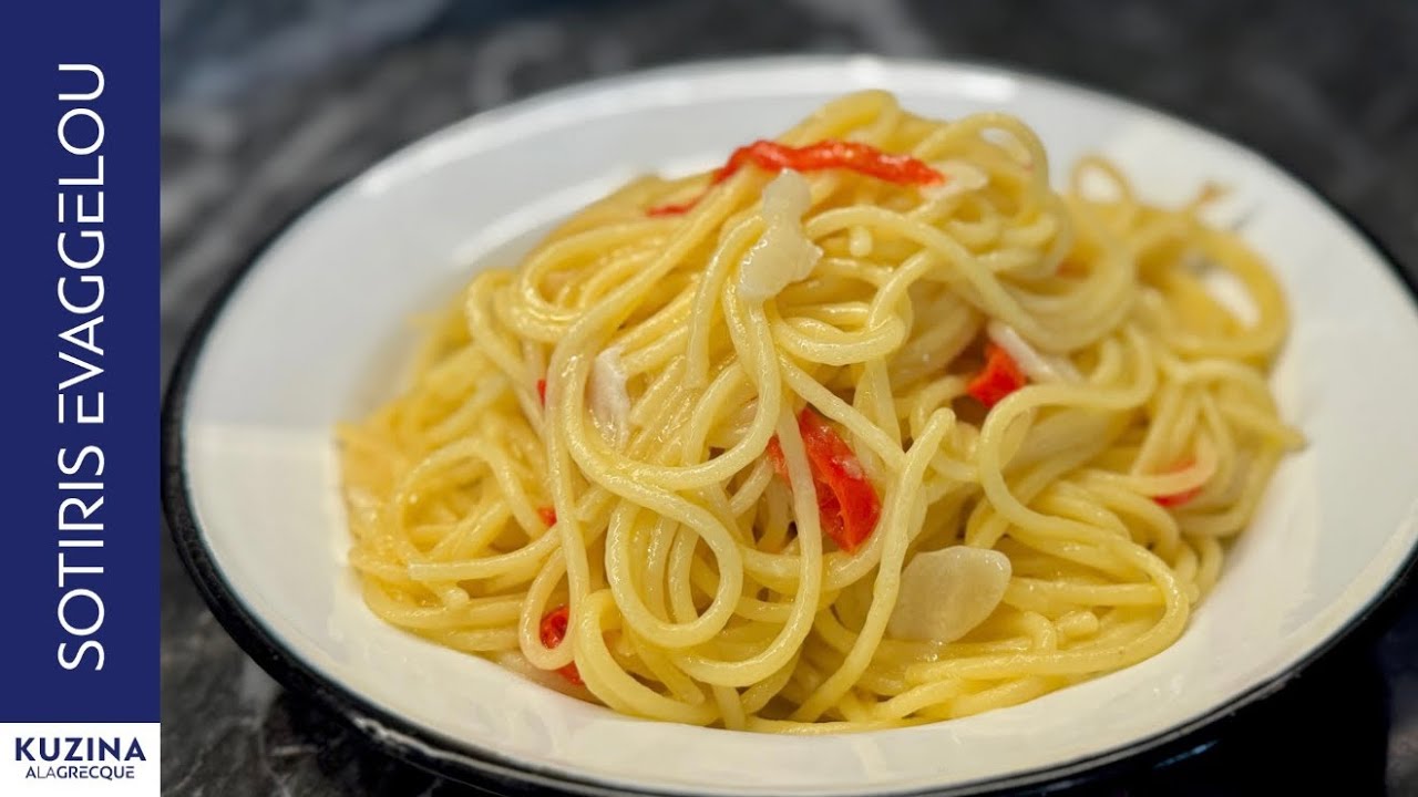Σκορδομακάρονα (aglio e olio) | Sotiris Evaggelou