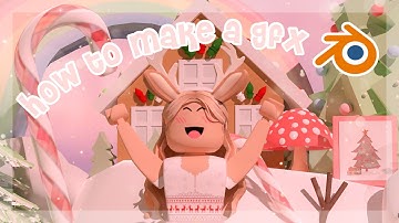 how to make a gfx (blender 2.9)