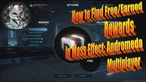 How to Get Your Free/Earned Rewards in Mass Effect: Andromeda Multiplayer