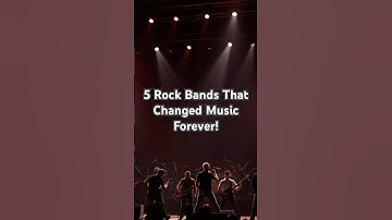 5 Rock Bands That Changed Music Forever #shorts #rockhistory #guitarlegends