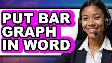 How to Put Bar Graph in Word - Easy Guide