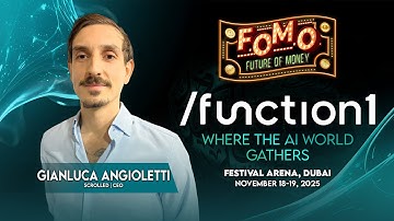 Gianluca Angioletti: CEO van ScrollEd | Functie1 AI-conferentie 2025