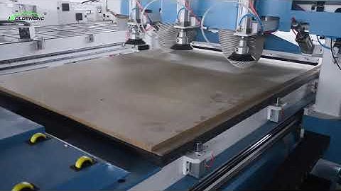 Automatic loading and unloading Processing center main picture video