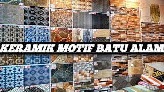 Keramik Dinding Motif Batu Alam - Terbaru dan Minimalis - Best Seller !!!