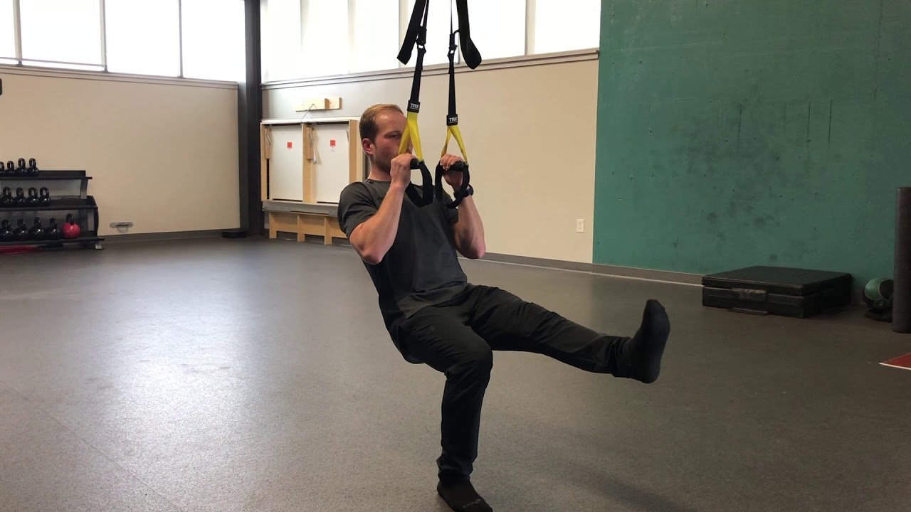 TRX Bent Arm Hang Progression YouTube