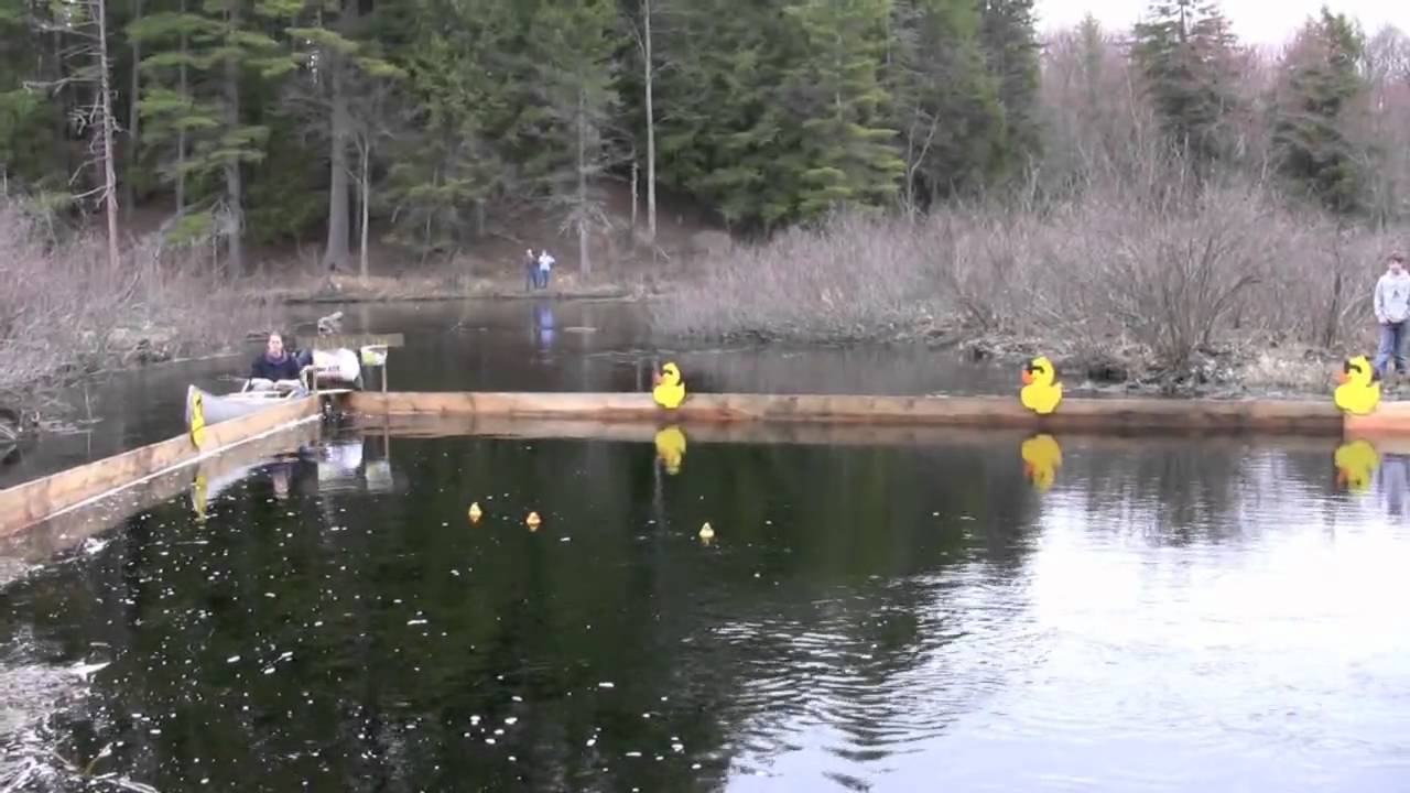 Oswegatchie Duck Race 2009 YouTube
