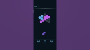 Brain Training Hexa Puzzle Level 3 [Puzzle Solution] #shorts #gaming #gameplay #youtubeshorts