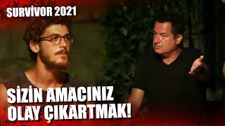 Acun Ilicali Mavi̇ Takimi Uyardi Survivor 2021