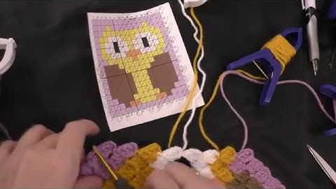 C2C Fall Graph-along Square #2 Part 5 (Right-handed)