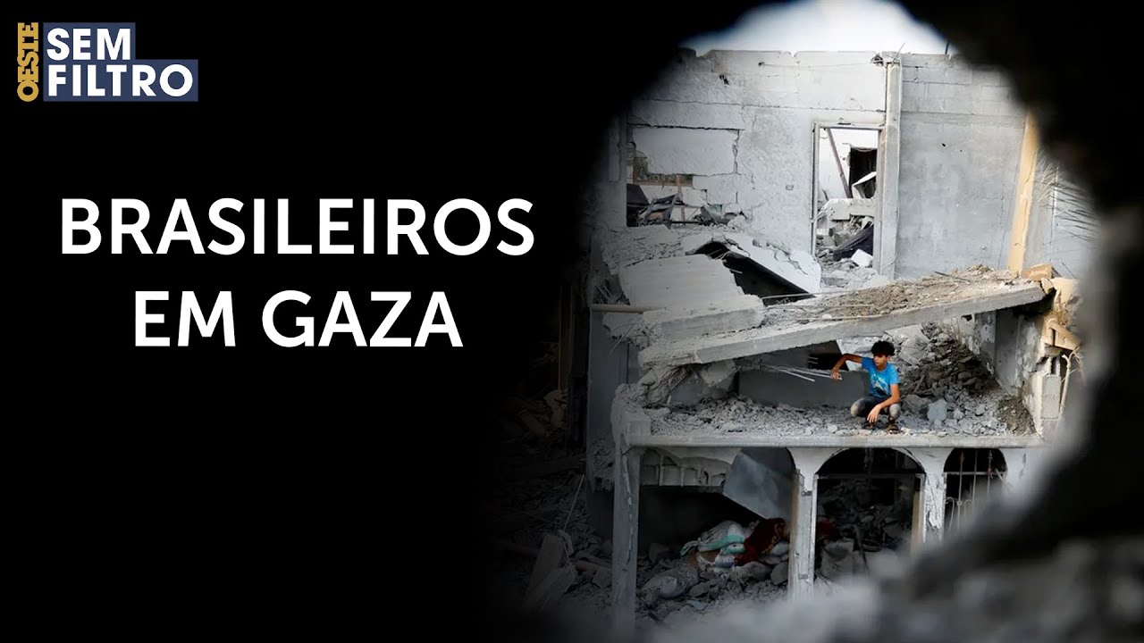 Brasileiros tentam sair de Gaza com ajuda do Egito | #osf