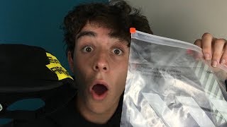 Brand New Off-White Hat UNBOXING/GIVEAWAY!