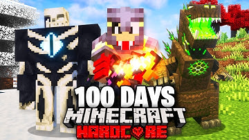 I Survived 100 Days In Minecraft