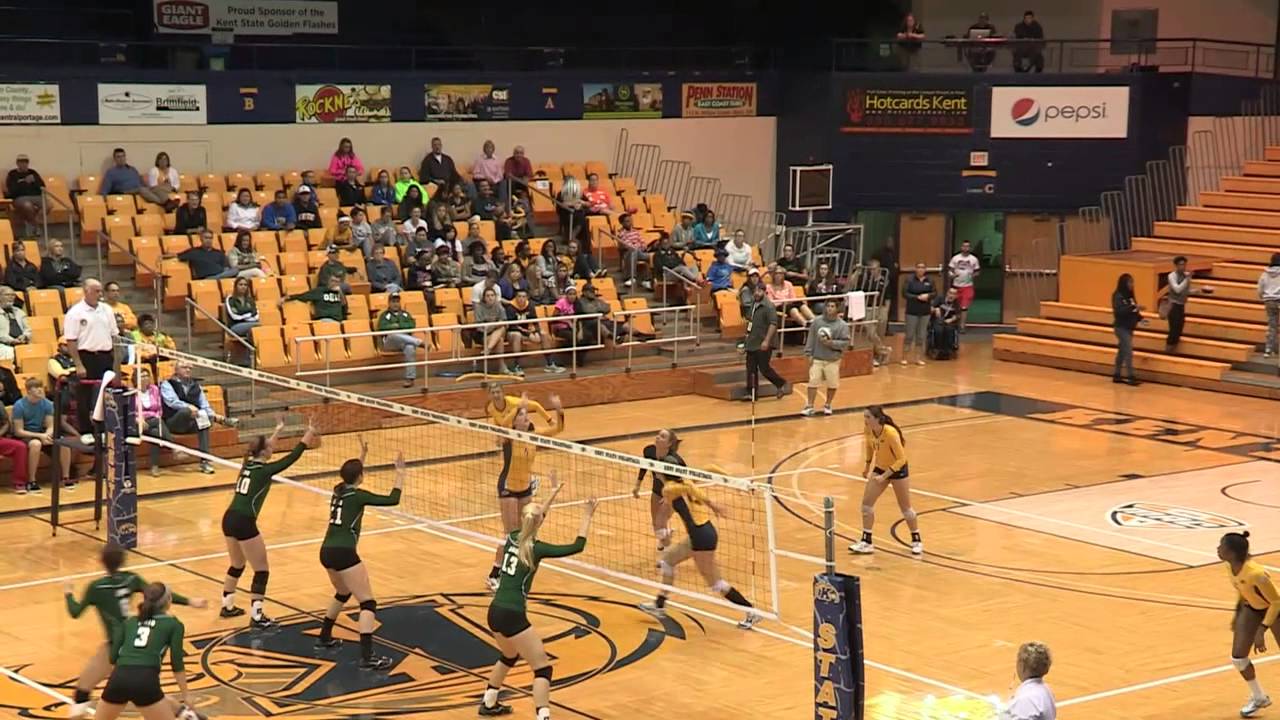 Kent State Volleyball vs Ohio University Highlights - 10/10/13