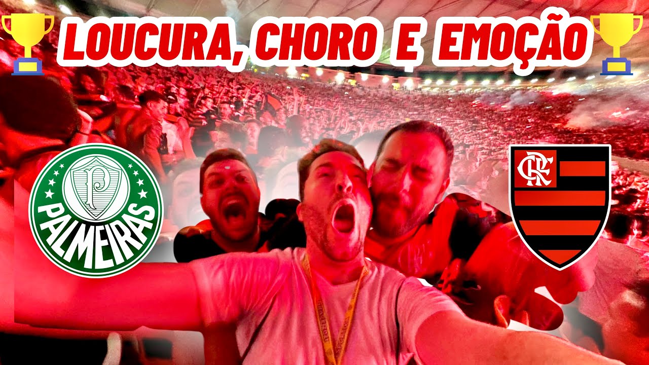 FLAMENGO TETRACAMPEÃO DA LIBERTADORES - REAÇÃO NO MARACANÃ/ Palmeiras 0 x 1 Flamengo
