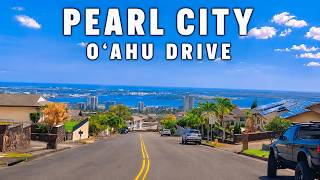 Pearl City Scenic Drive 🌴 Exploring Oahu, Hawaii in 4K