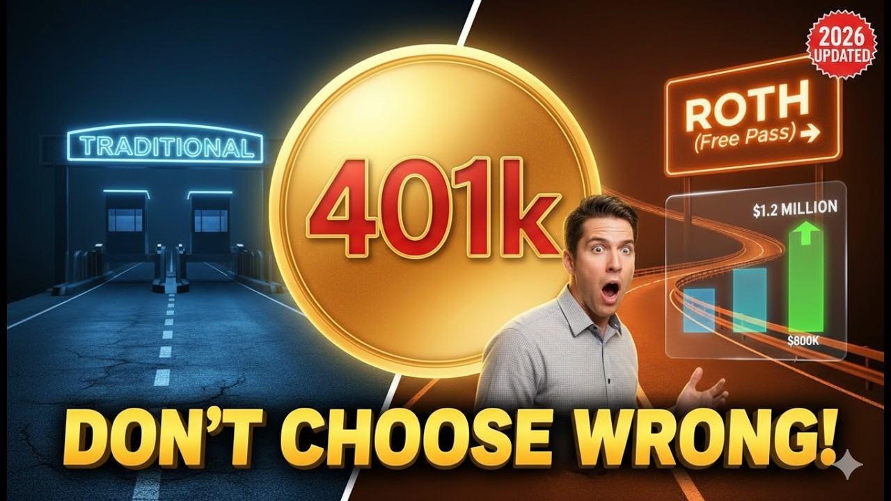 Traditional vs Roth 401k: The Tale of Two Tax Paths (Which Wins?)