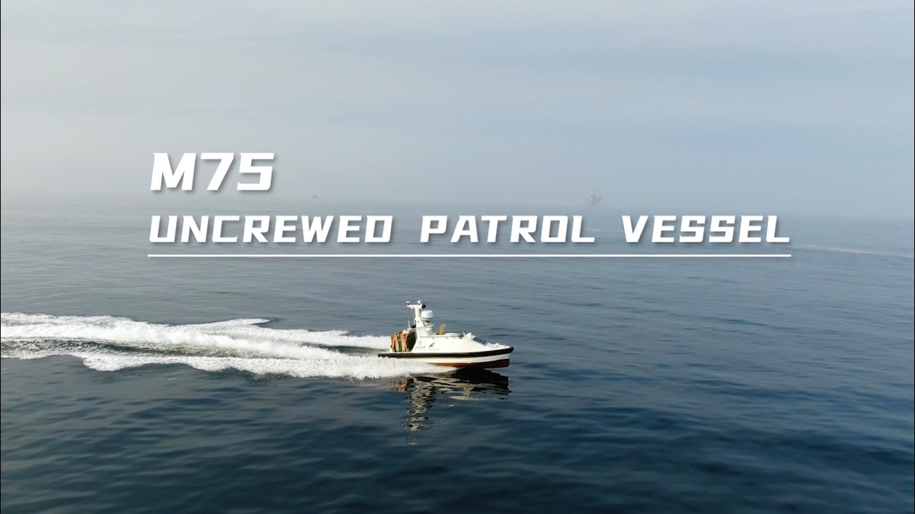 M75 Patrol USV Dedicated for Offshore Oil & Gas and Maritime Safety