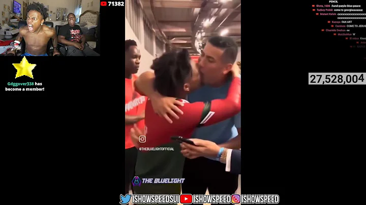 Speed Reacts To Weirdest Video Of Him & Ronaldo 💀