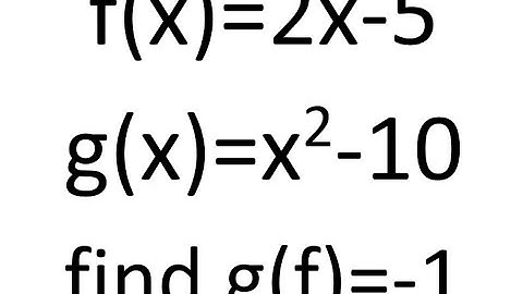 How to solve a composite/Inverse function #1 (edexcel)