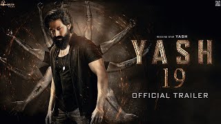 YASH19 Official Trailer 2023 | Yash New Movie | Pooja Hegde | Nartha | #yash19 trailer Resimi